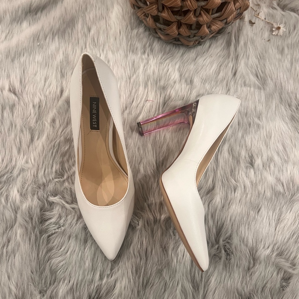 Nine West Translucent Heels 8M